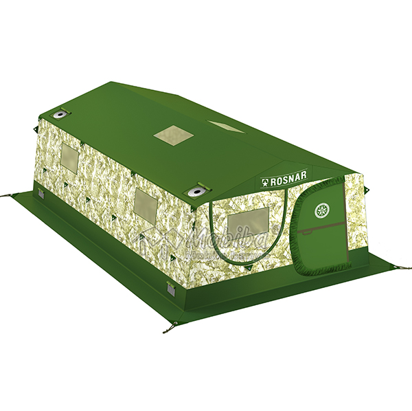 Армейская палатка Роснар Р-636, картинка, фото, фотография, видео от Мобиба, мобильный госпиталь, полевой госпиталь