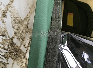Съемная москитная сетка, которую можно заменить на окно или тканевую заглушку. Армейская палатка Роснар Р-34