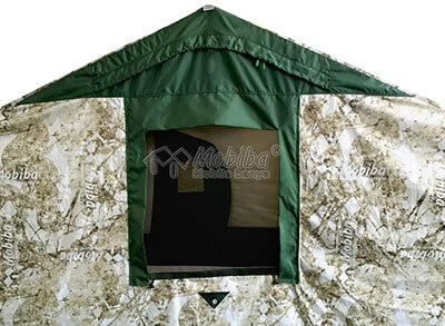 Армейская палатка Роснар Р-34. Защитный клапан на вентиляционном окне