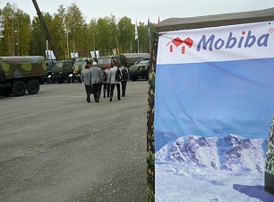 Компания мобиба продемонстрировала эксплуатационные возможности своих бань на военной выставке в нижнем Тагиле.