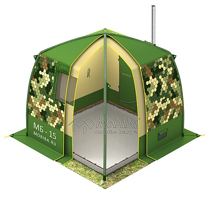 Пристежной пол «ПП-15» для палатки «Мобиба МБ-15»